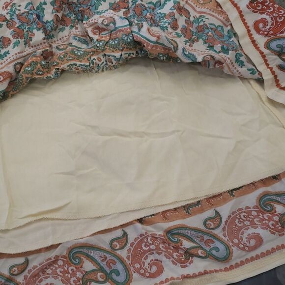 summer dresses Floral V neck Spaghetti strap Backless Button down new - Picture 7 of 9